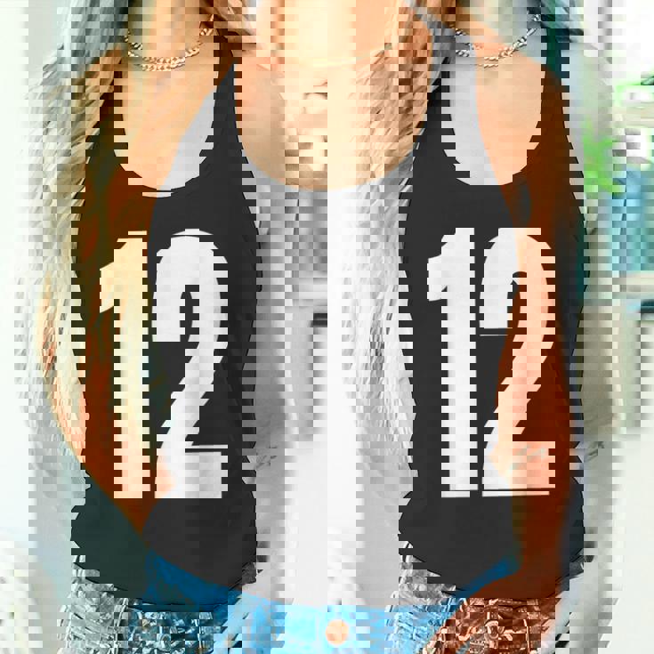 ナンバー12 シャツ。十二 タンクトップ