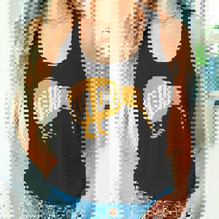 ニュージーランド お土産 キウイ鳥 キア・オラ Be Well ギフト タンクトップ