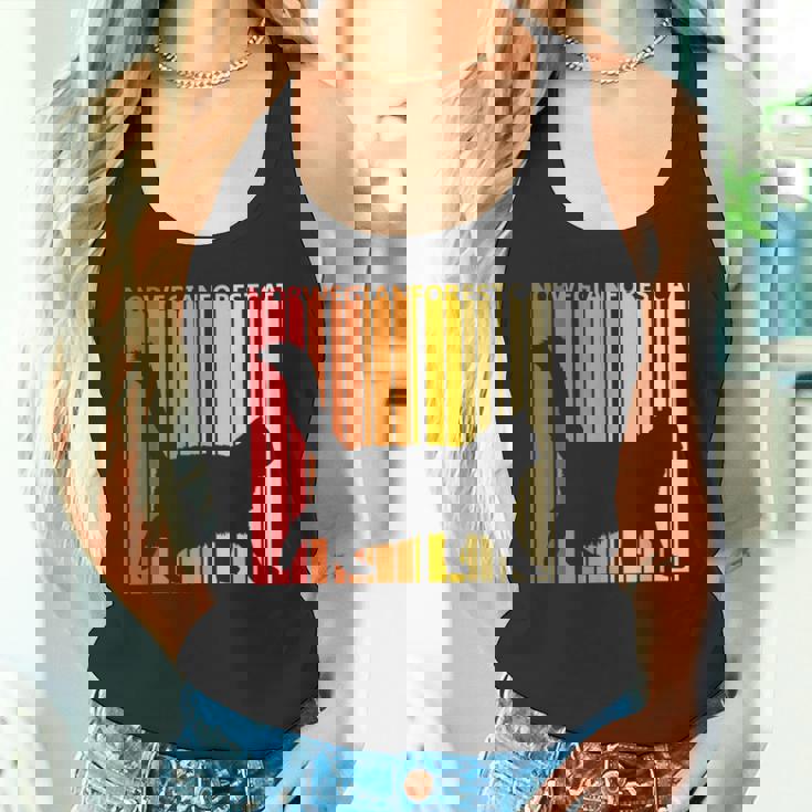 ノルウェージャンフォレストキャット 猫の所有者の贈り物 タンクトップ