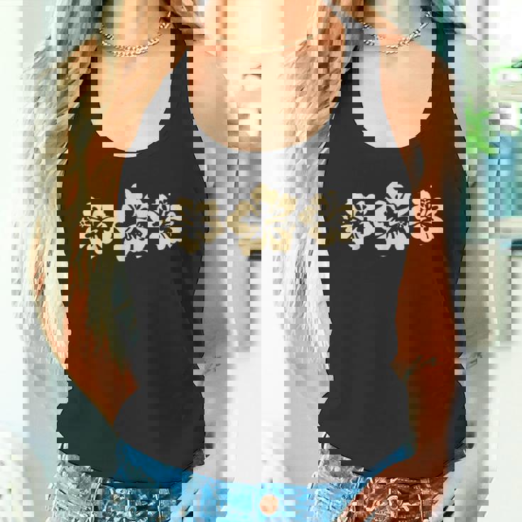 ハイビスカス ハワイアンスタイル タンクトップ