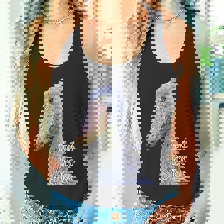 ハシビロコウ『リアルフォト 写真』青い鳥【どうぶつフレンズ】かっこいい 大きな鳥 動物園の生き物 タンクトップ