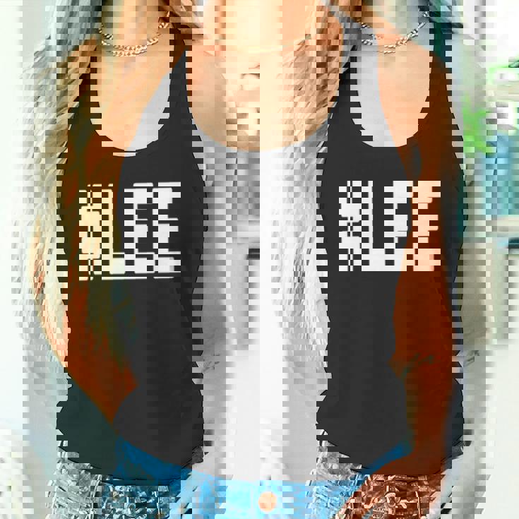 ハッシュタグ Lee ネームシャツ Lee 長袖tシャツ タンクトップ