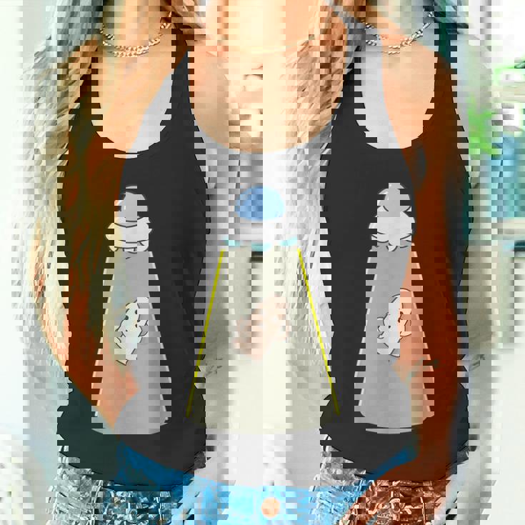 ハニワ くん 埴輪《Ufo 遭遇》【ゆるフレンズ】歴史土器 かわいい 面白い キャラクター タンクトップ