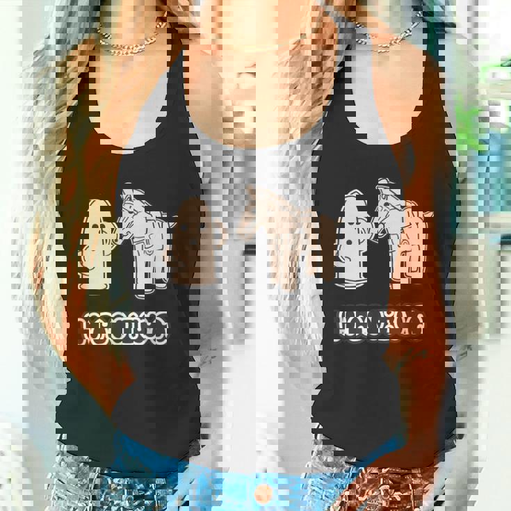 ハニワ くん と 馬 埴輪【ゆるフレンズ】歴史土器 キャラクター かわいい イラスト タンクトップ