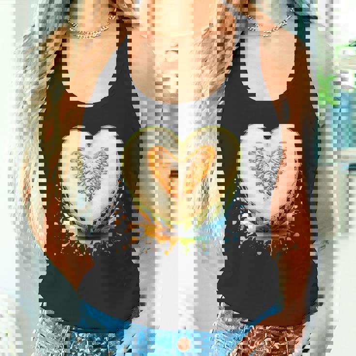 ハニーデューメロン ハート型 サマーフルーツ タンクトップ