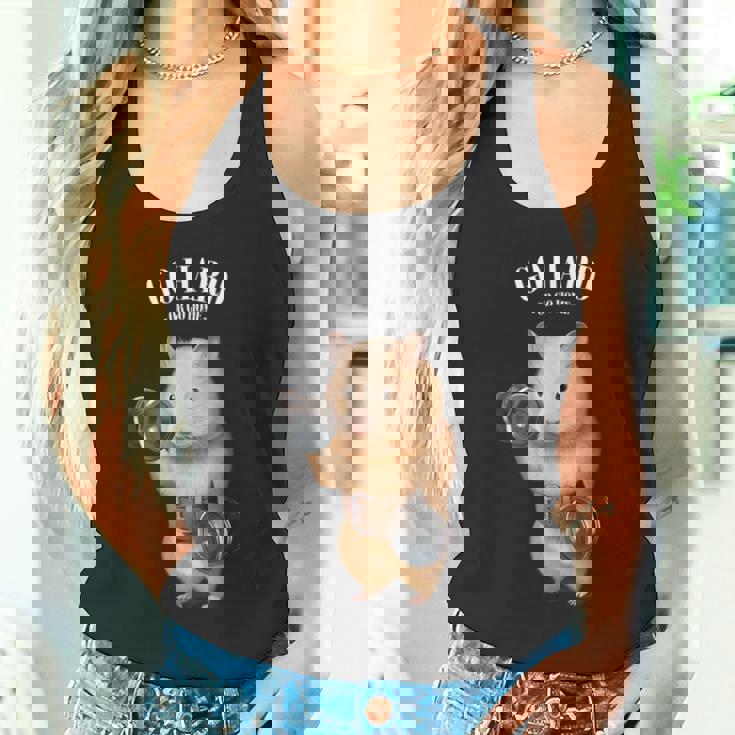 ハムスター 筋トレ ダンベル付き フィットネスジム タンクトップ