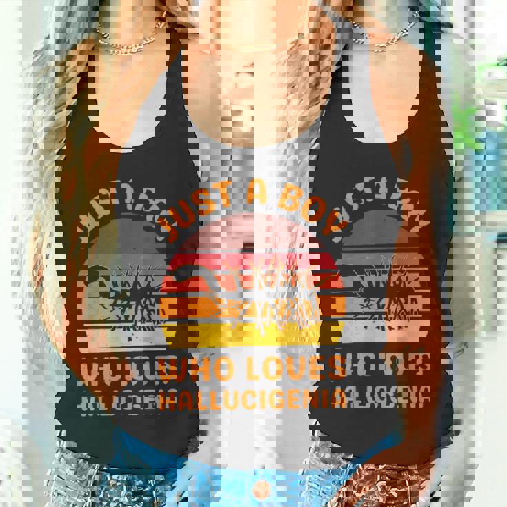 ハルキゲニアの化石絶滅虫が大好きなただの少年 タンクトップ