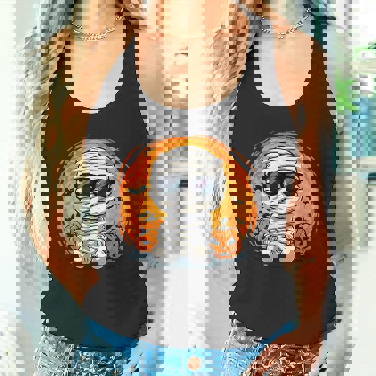 ハロウィン コスチューム ミイラ 怖い パンプキン ランタン コウモリ ゴースト タンクトップ