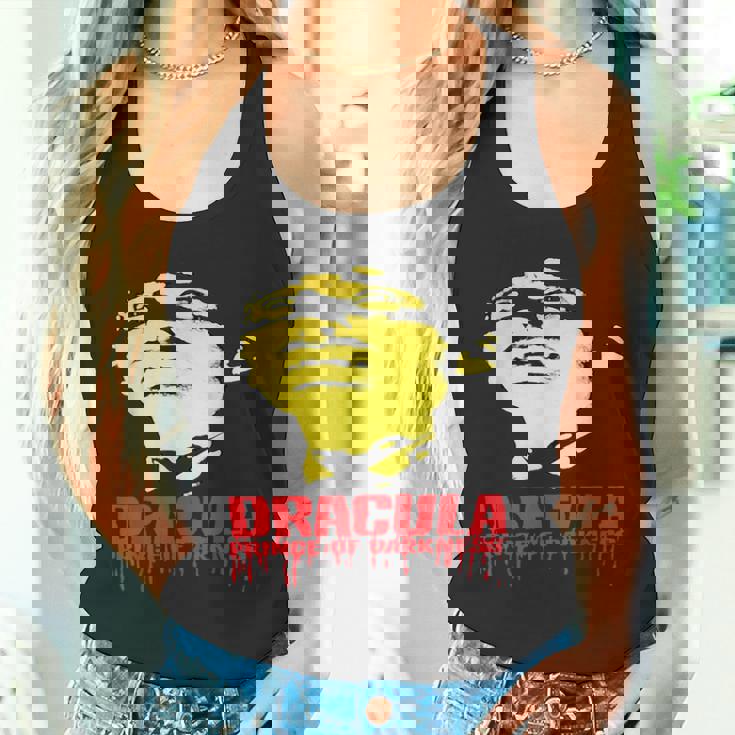 ハロウィン ホラー ドラキュラ ヴァンパイア ヴィンテージ コミックブック ムービー タンクトップ