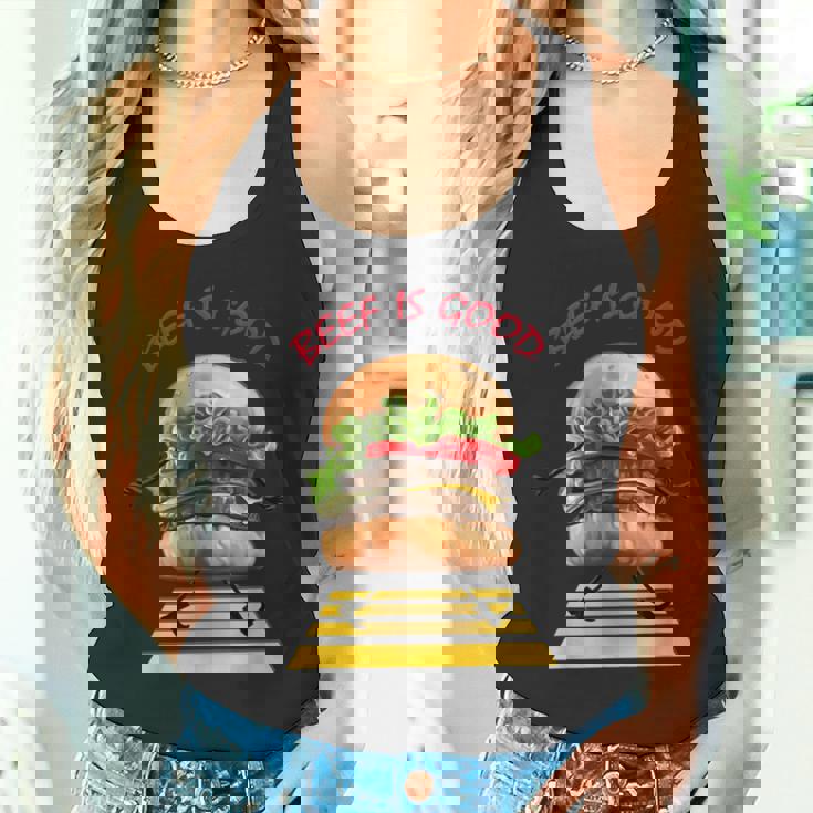 ハンバーガー 横断歩道 タンクトップ