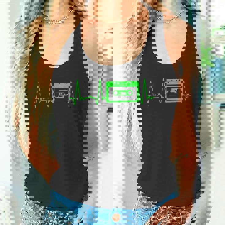 ハートビートカセットテープ タンクトップ