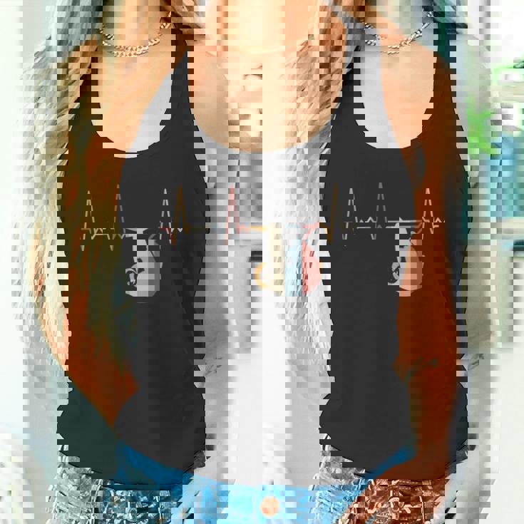 ハートビートナマケモノ タンクトップ