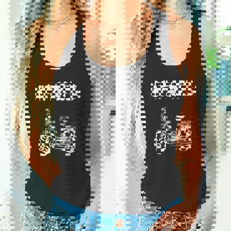 バイクおじさん バイク ネイキッドバイク クラシックバイク ネオレトロ ツーリング好き アウトドア好き バイク好き 趣味 タンクトップ