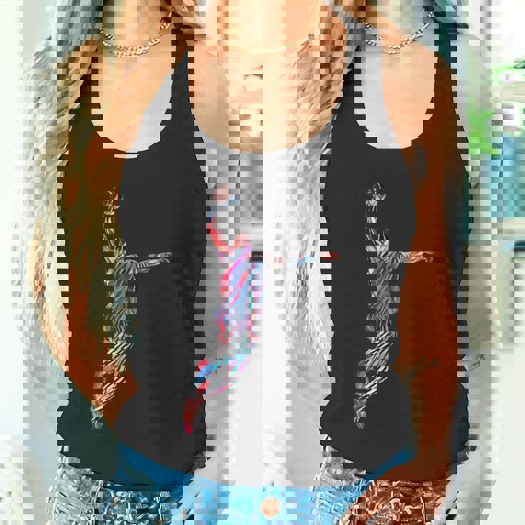 バスケットボール 選手 スラム ダンク 赤 フラクタル 抽象芸術 スポーツ タンクトップ