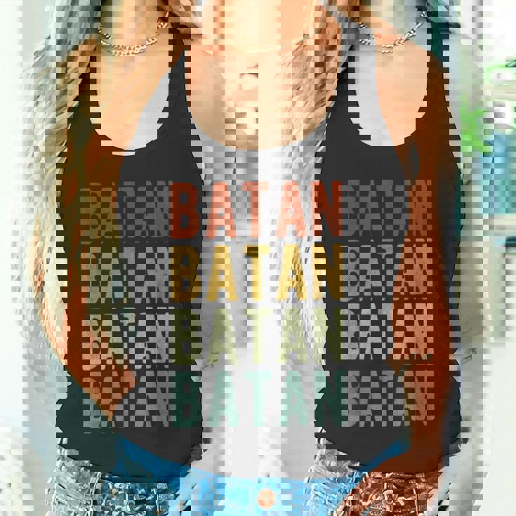 バタンシティ フィリピン レトロ ヴィンテージ タンクトップ