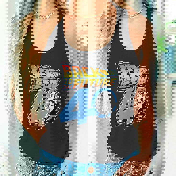 バック・トゥ・ザ・フューチャー 40周年記念タイムマシン Pov F&B タンクトップ