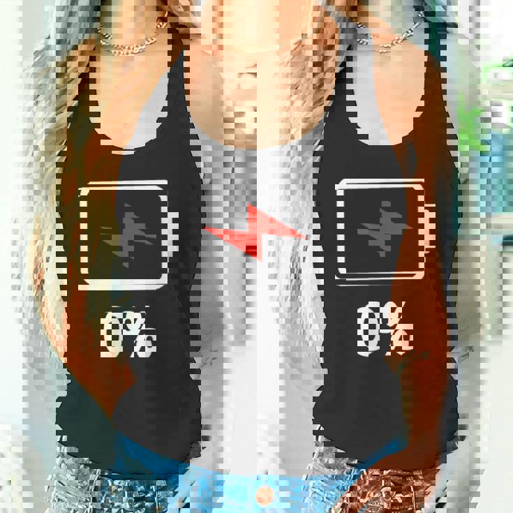 バッテリー充電0 シャツバッテリーデッドシャツバッテリー低 タンクトップ