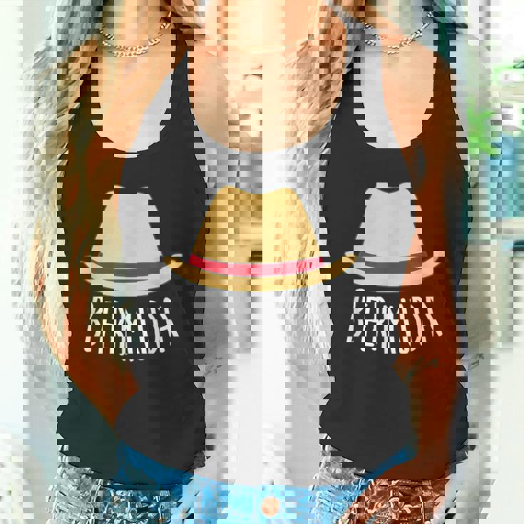 バミューダハット イギリス 海外領土 お土産 タンクトップ