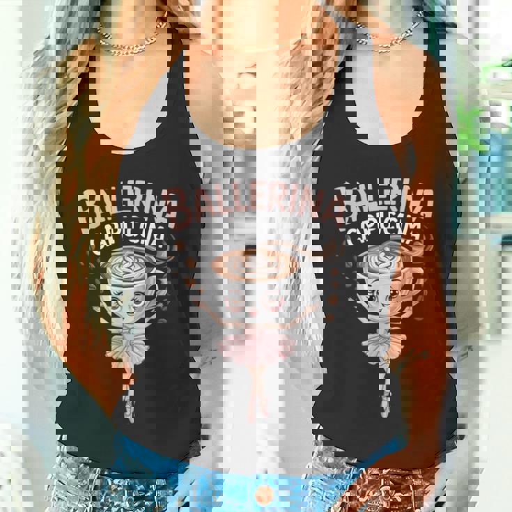 バレリーナ カプチーナ 気まぐれなミームtシャツ タンクトップ