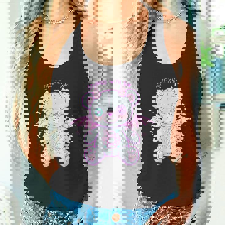 パステルゴス カワイイ 鬼熊 不気味 かわいい タンクトップ