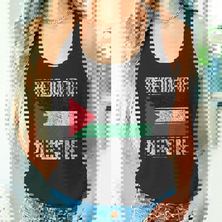 パレスチナの自由旗フリーパレスチナガザパレスチナ人 タンクトップ