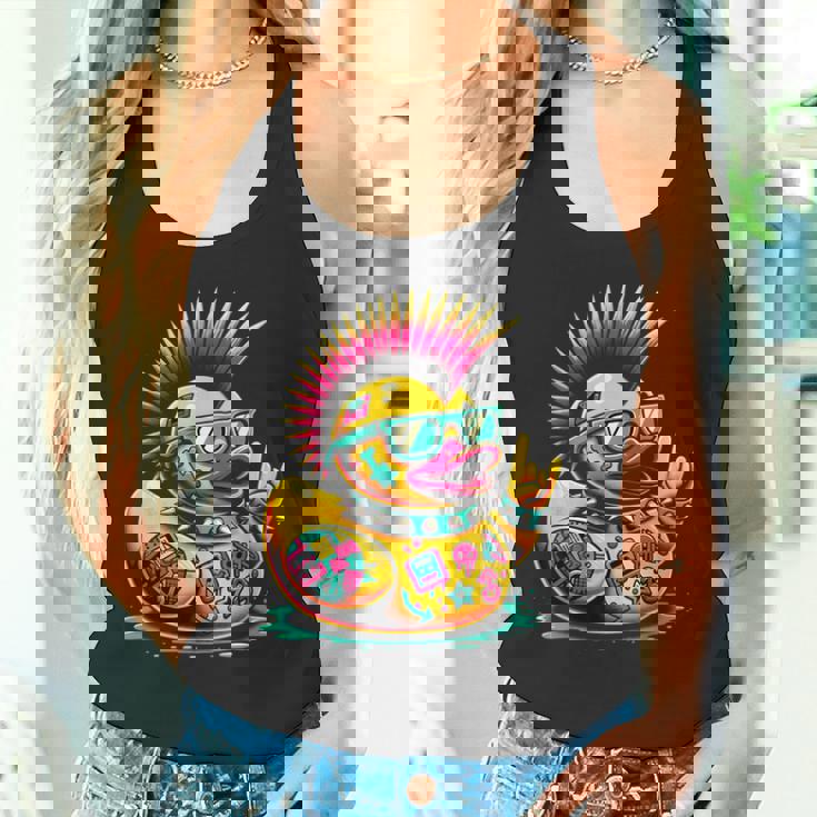 パンク アヒルの子 パンクロック タンクトップ