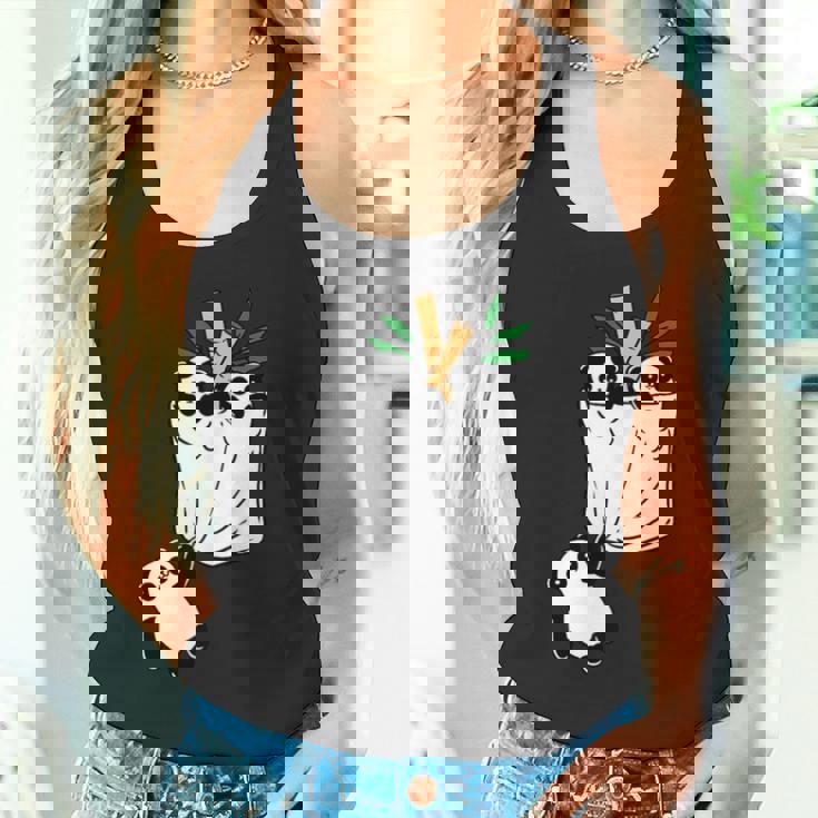 パンダのポケットに入ったパンダ タンクトップ