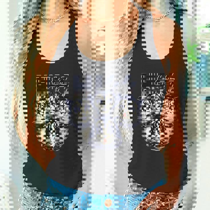 ヒス・ファニー・キャッツ・キトンズ・ロック・ロッキン タンクトップ