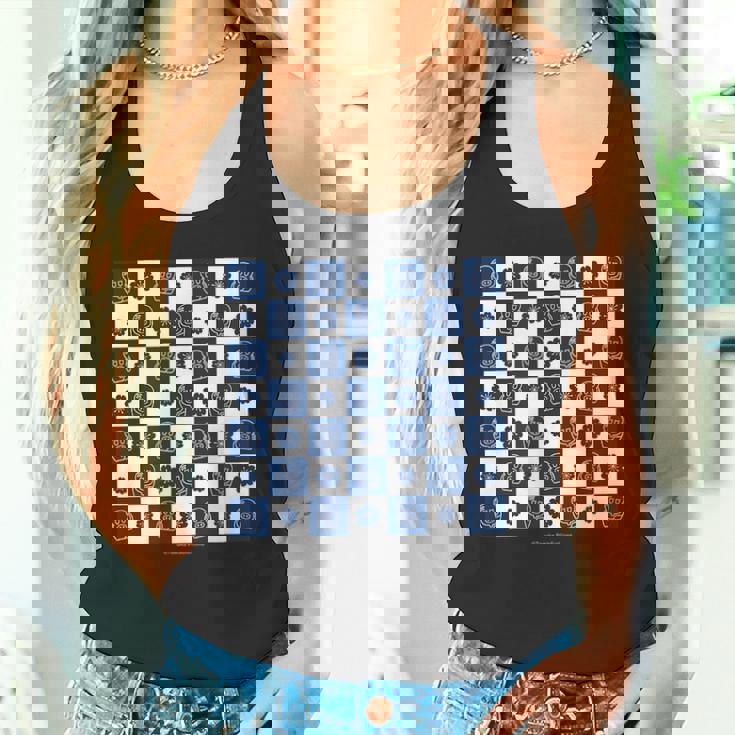 ヒョウタンツギ 和柄市松模様 Ctezuka Productions タンクトップ