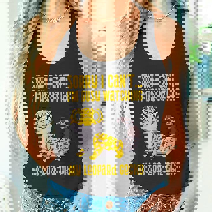 ヒョウモントカゲモドキについて考える かわいいトカゲ タンクトップ