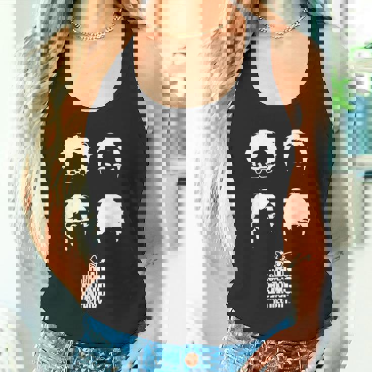 ビッグバン理論 ロゴ グループ ヘアショット タンクトップ