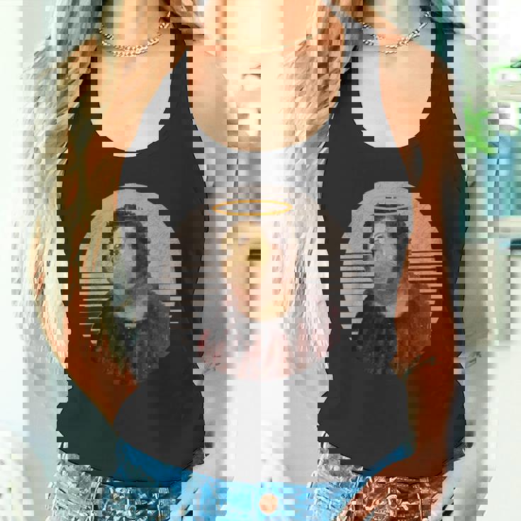 ビバ・ラ・レスタウラシオン・ジーザス・フレスコ・レストレーション・フェイル・ミーム タンクトップ