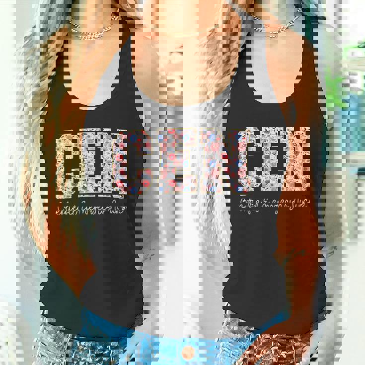 ビンテージcen認定緊急看護師ワイルドフラワーer医師 タンクトップ