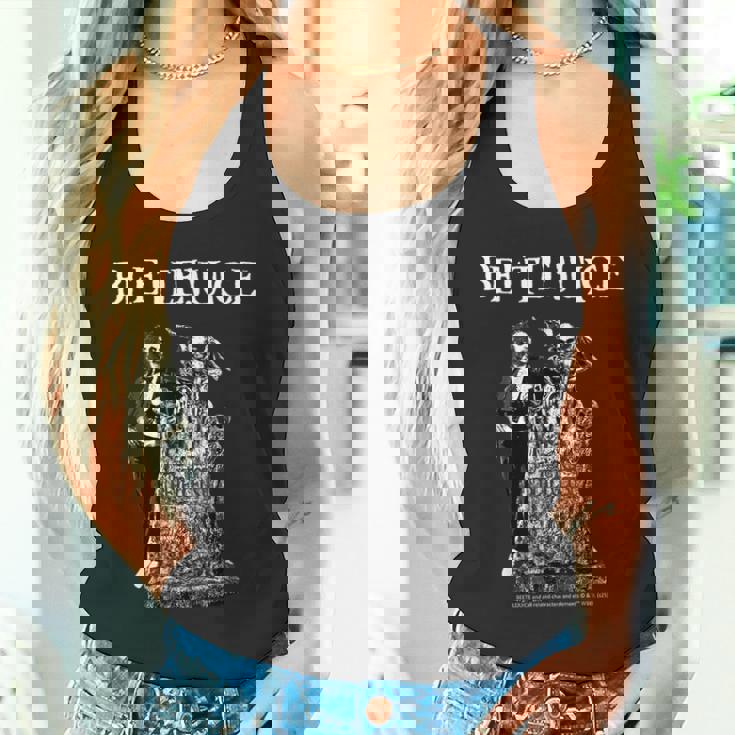 ビートルジュース 墓地 シーン ホラーアート タンクトップ