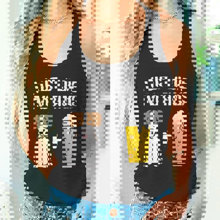 ビールジャック・ラッセル・テリア犬 タンクトップ