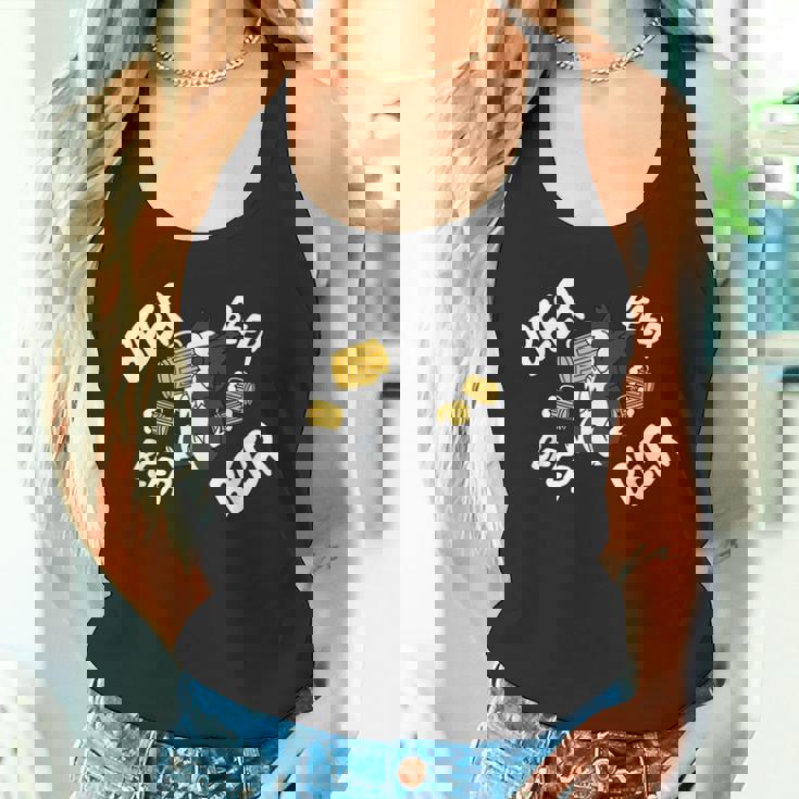 ビールボーダーコリー 犬 タンクトップ