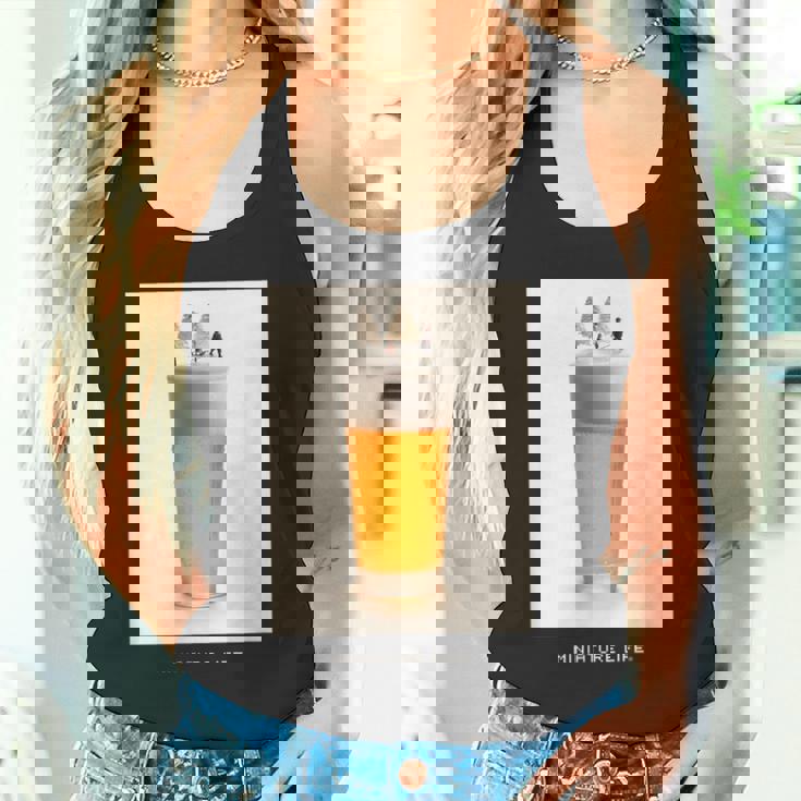 ビール冷え切ってます タンクトップ