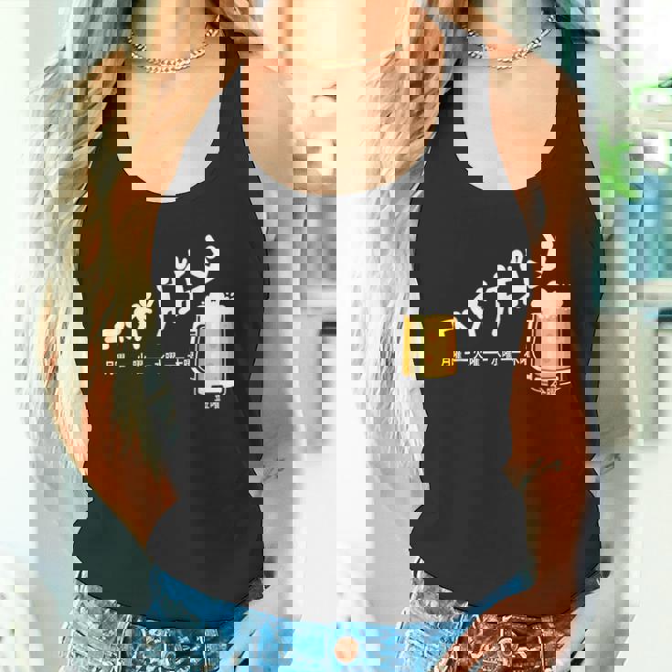 ビール週間ついに金曜日の週末面白いビールギフト タンクトップ