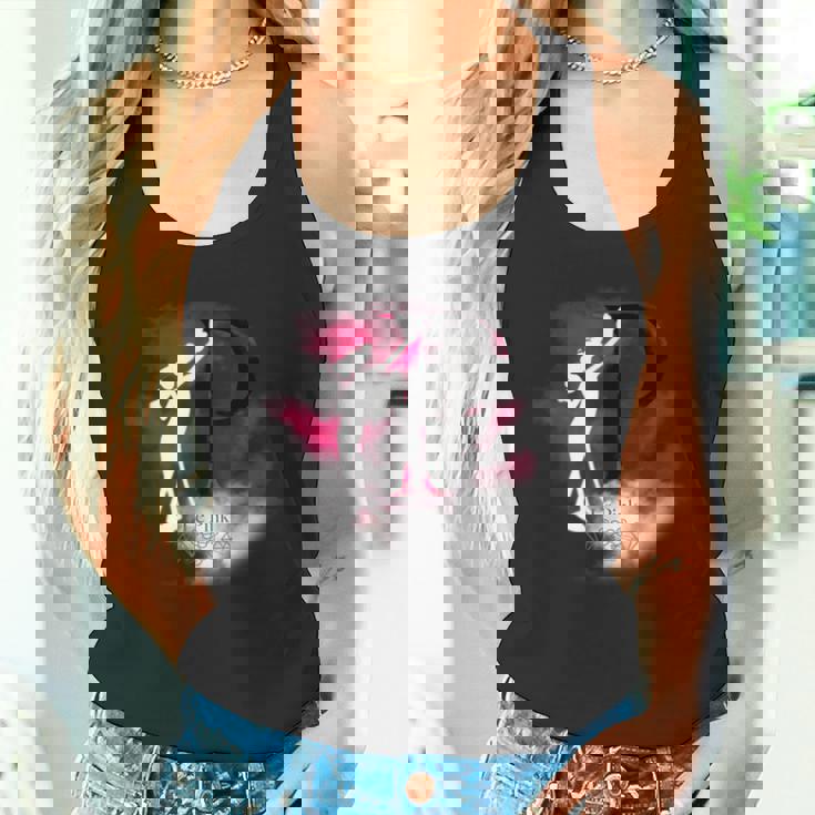 ピンクパンサー ル ピンクシルエット 霧の中 タンクトップ