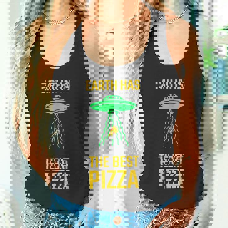 ファニー Ufoピザスペース 宇宙人 地球外生物 タンクトップ