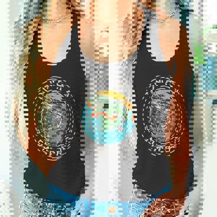 フィッシングティー、Dont Be Dumb Bass Dad タンクトップ