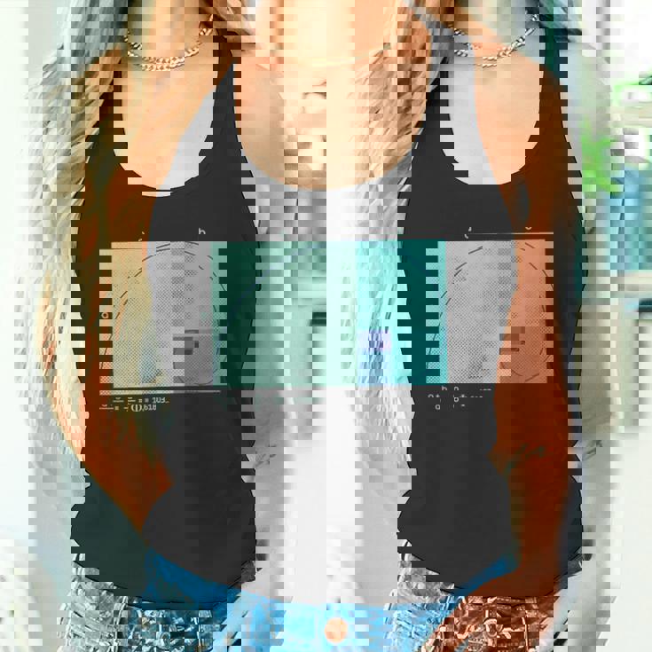 フィボナッチ黄金比 快適なハーフトーン効果。 タンクトップ