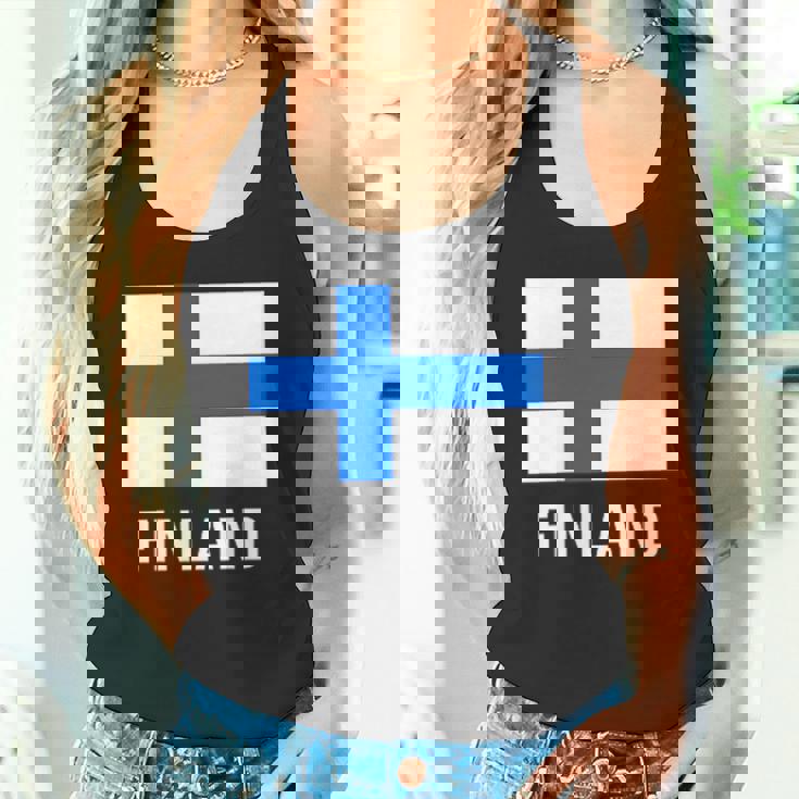 フィンランドの国旗 タンクトップ