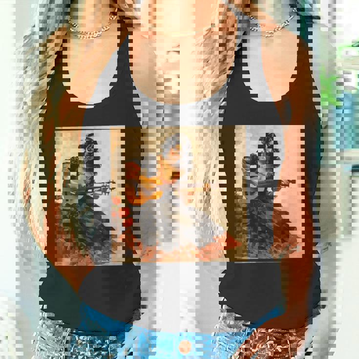 フラメンコダンサー セビリア Espana フラメンコ愛好家 スペインアート タンクトップ