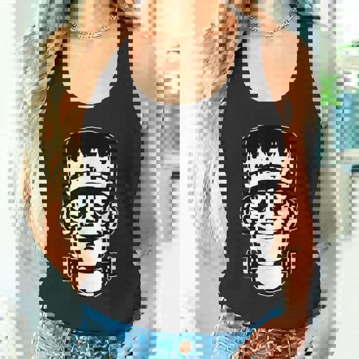 フランケンシュタイン モンスター ブラックワーク タンクトップ