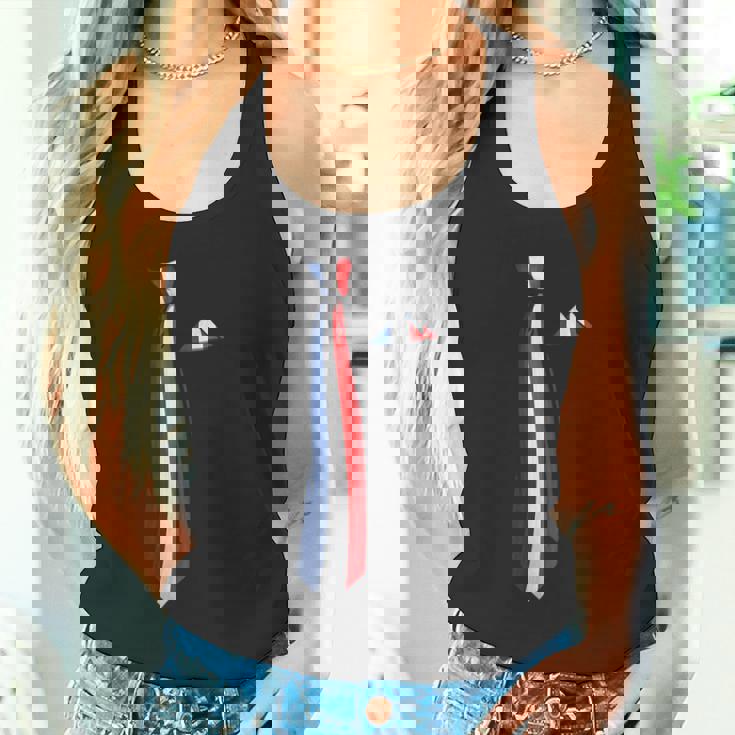 フランス国旗 偽物 ネクタイ タンクトップ