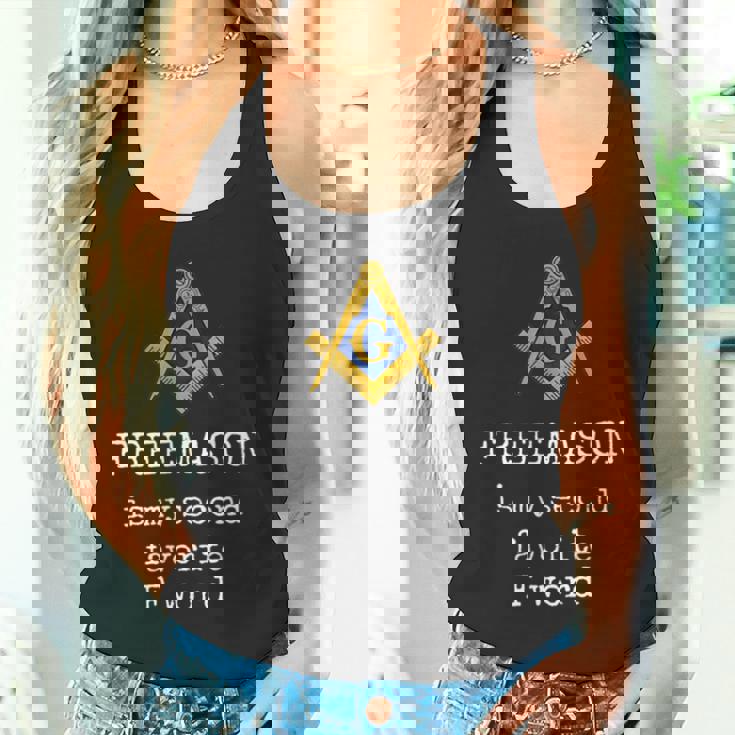 フリーメイソン マイセカンドフェイク F Word Naughty ファニーフリーメーソン タンクトップ