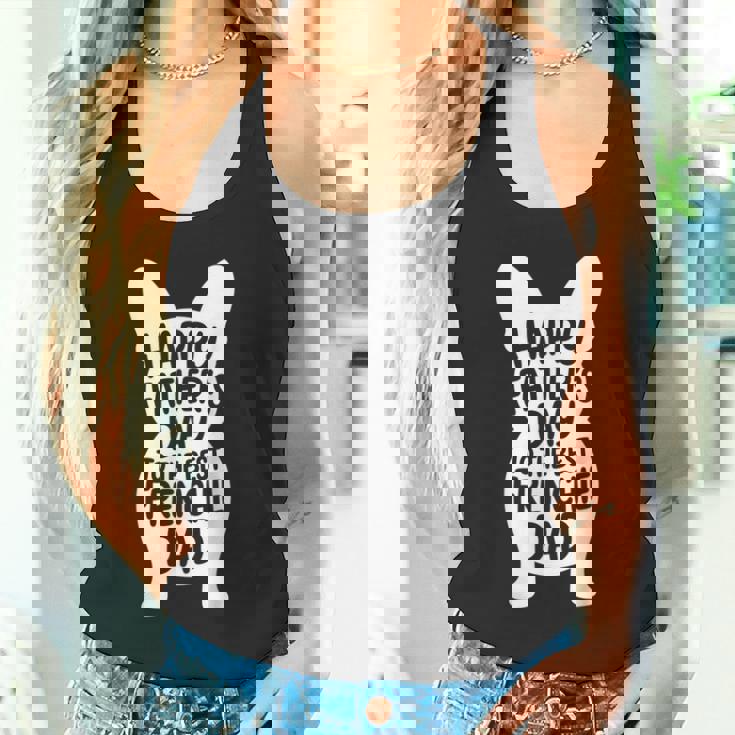 フレンチブルドッグ お父さん Happy 父の日 フレンチギフト タンクトップ