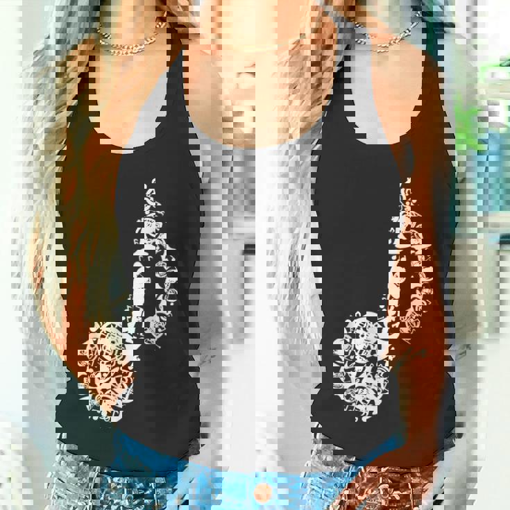 フレンチホルンのドローイング タンクトップ