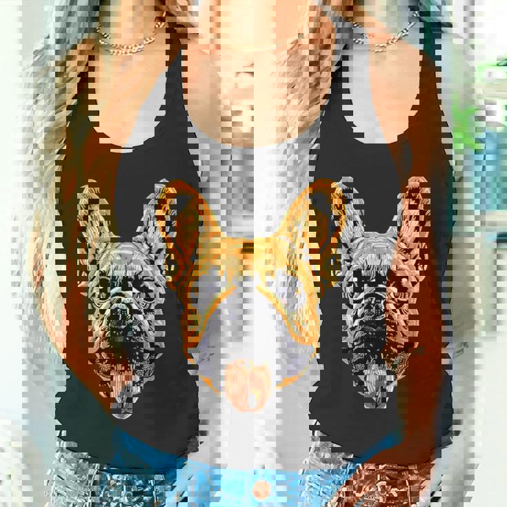 フレンチ・ブルドッグ・モチーフ グレート・デーン 犬 ブルドッグ グレート・デーン タンクトップ